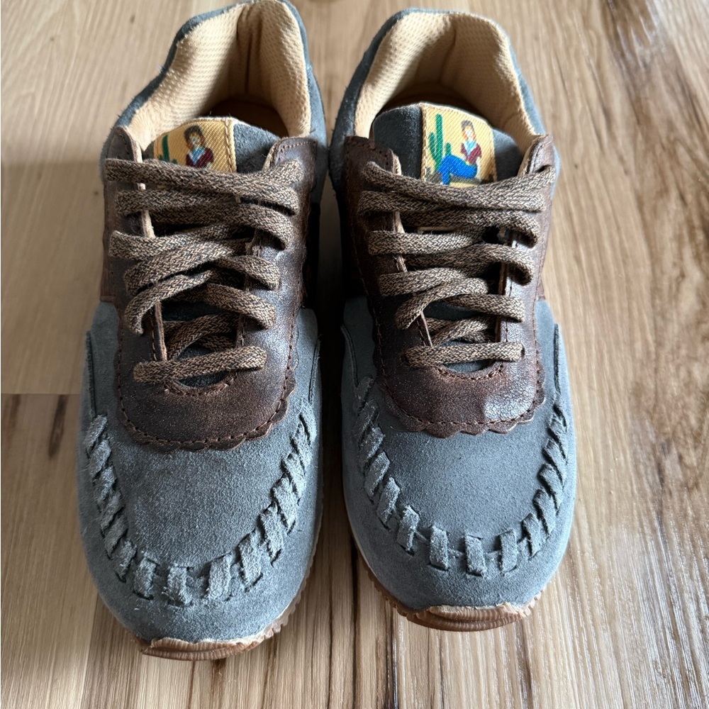 Justin Boots Gray and Brown Women's Sneakers